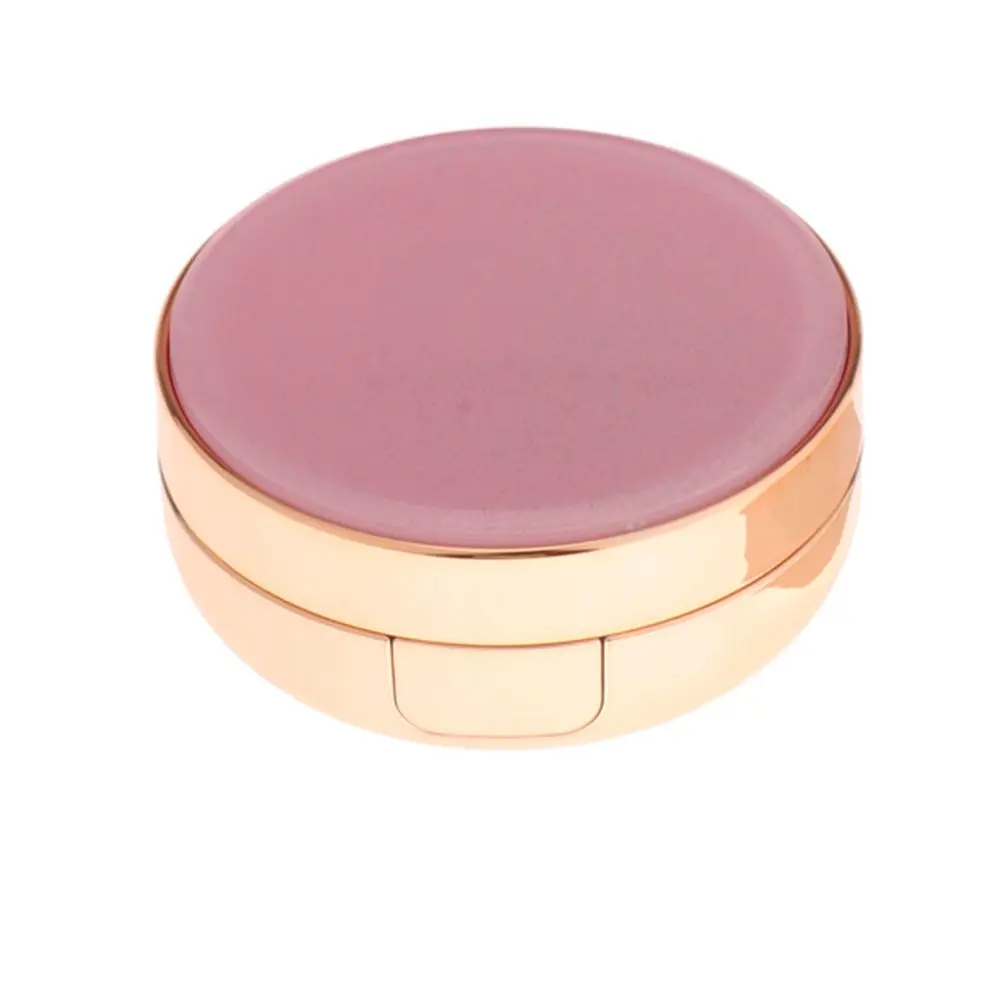 Пустая розовая воздушная подушка пуховый чехол контейнер для пудры