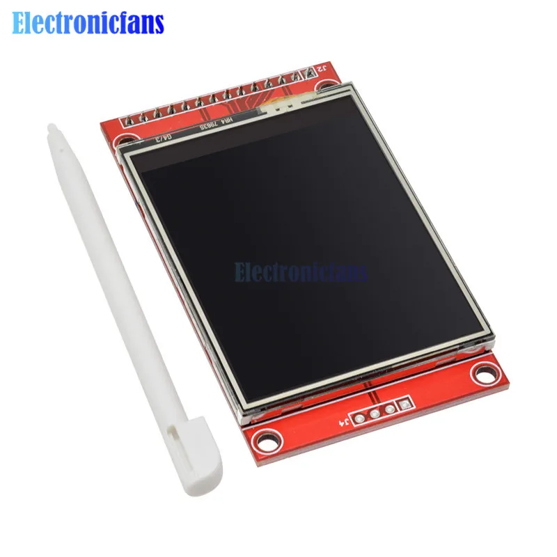240х320 2.4" SPI TFT ЖК сенсорный модуль с PBC ILI9341 3.3В