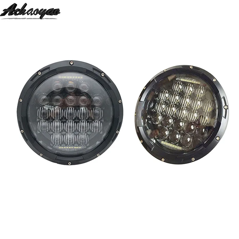 Мотоциклетный светодиодный налобный фонарь для мотокросса 7 дюймов