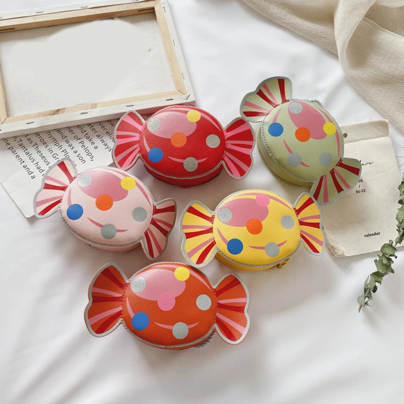 Милый маленький кошелек конфетного цвета для девочек сумочка младенцев