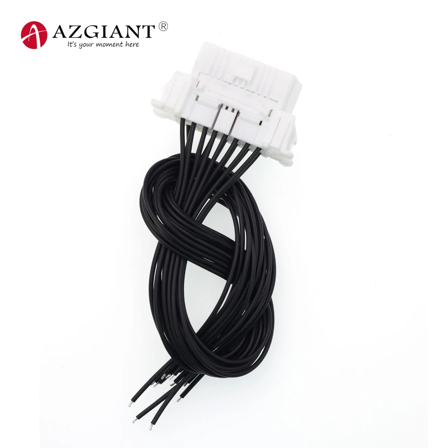 

car OBD diagnostic plug with cable female power supply test OBD2 16Pin Female Connector for Toyota KIA VW