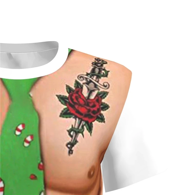 

New summer hot sale 3D printing men's T-shirt quality men's clothing mid-muscle printing breathable quick-drying short sleeves