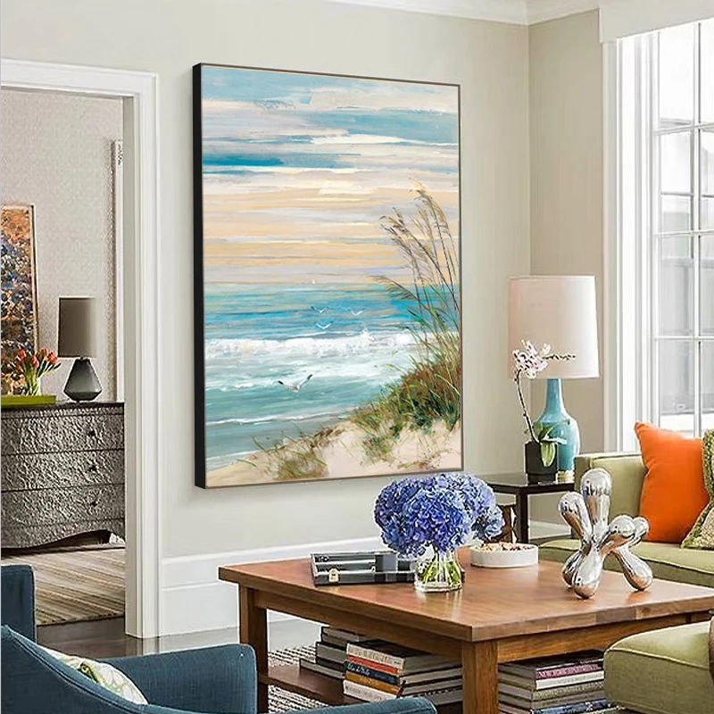 

100% ручная роспись, абстрактная картина маслом на холсте, без рамки, картина, украшение для живой комнаты, домашний декор, подарок