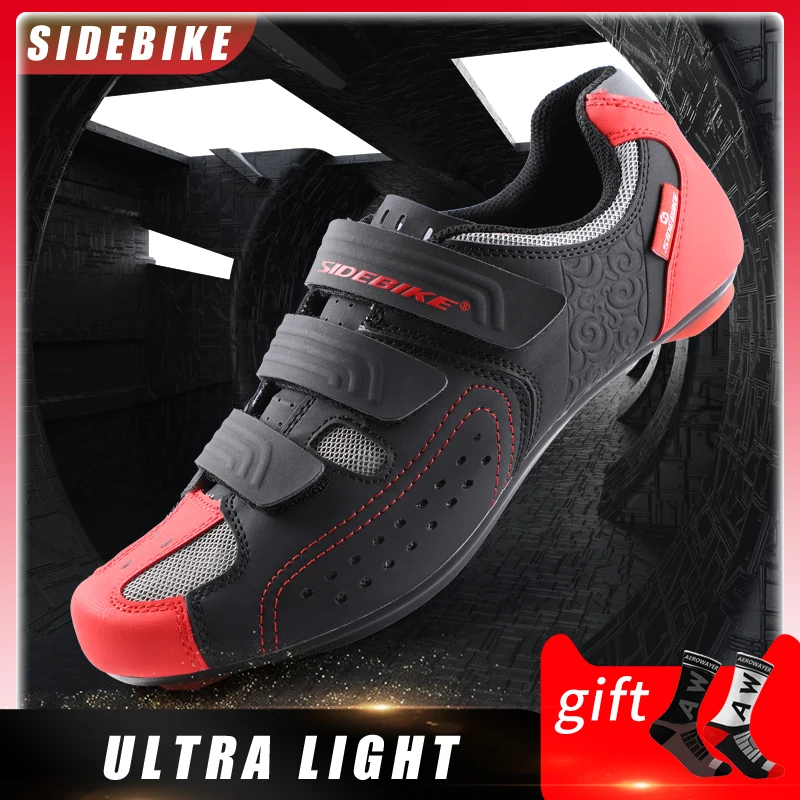 Sidebike 013 cycling shoes road men racing road bike shoes self-locking bicycle speakers shoes and pedal set