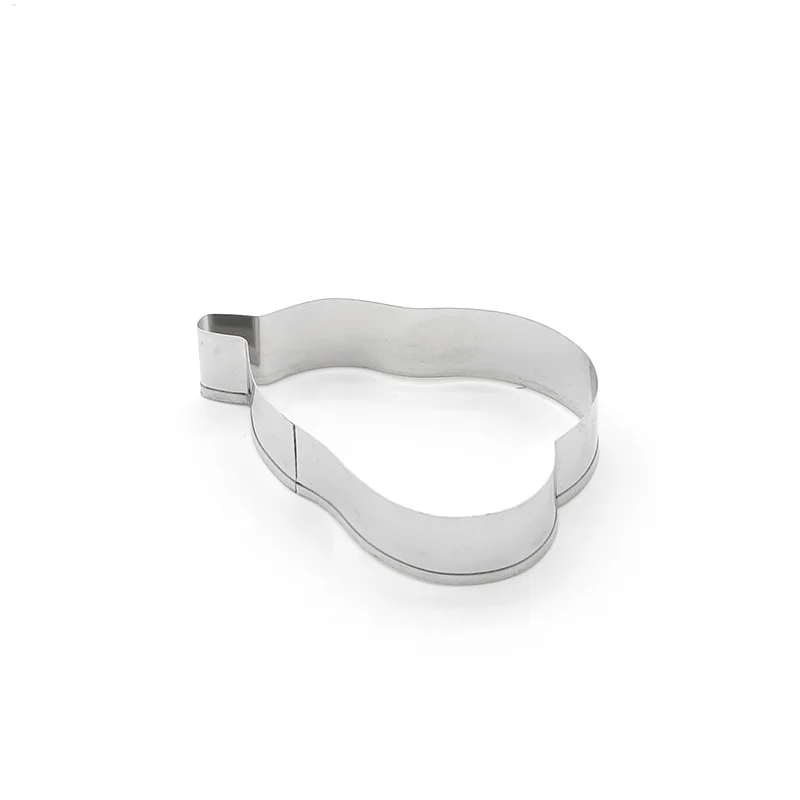 Форма для печенья из нержавеющей стали в форме груши форма помадки выпечки резак