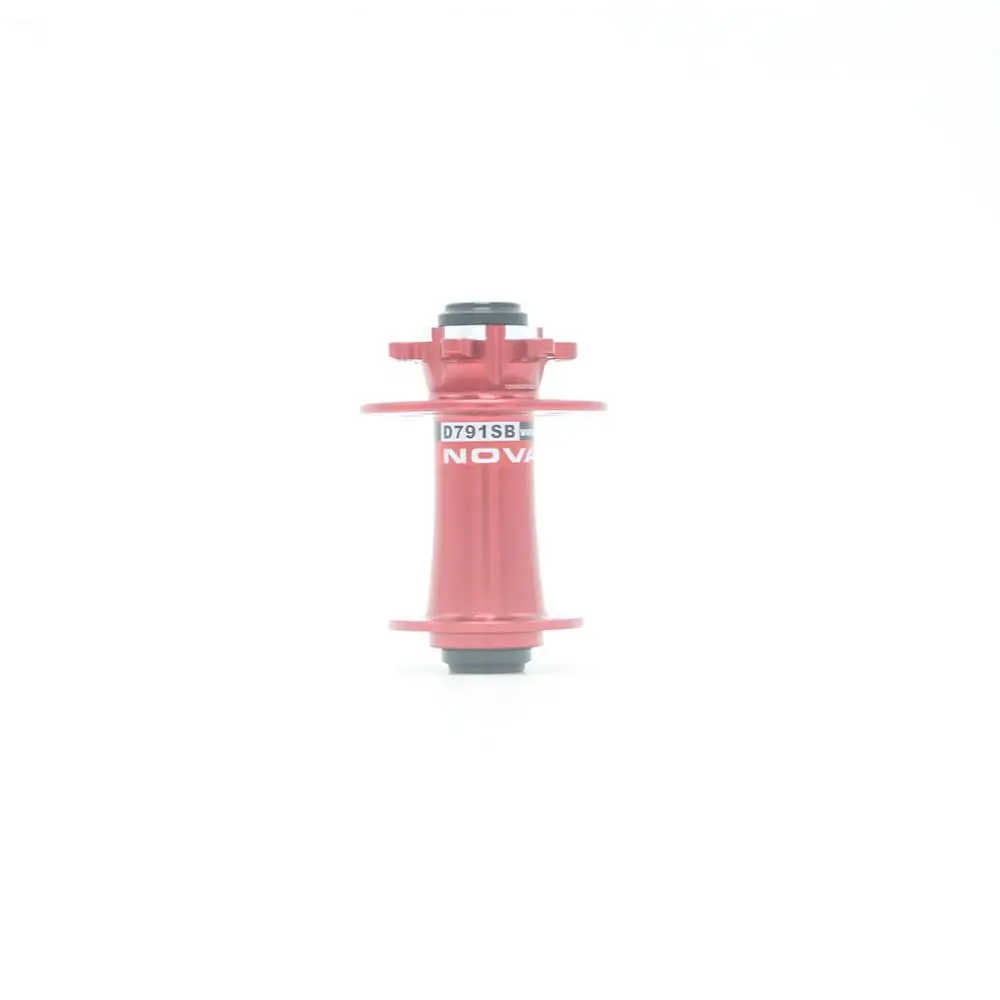 Freehub Novatec hub ПЕРЕДНЯЯ СТУПИЦА велосипеда D791SB диск 6 болт красный 24 Отверстия ось 15
