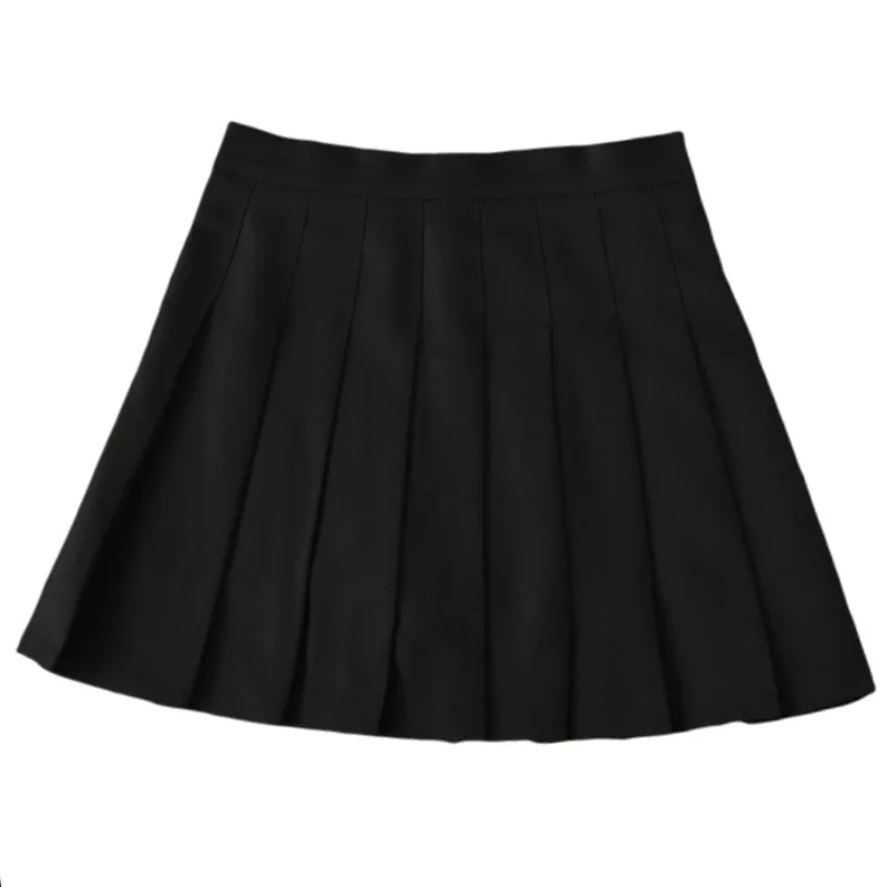 

New fashion mini skirt ladies sexy pleated skirt spring & summer black white short skirts sweet A-line school pant skirts BSQ025