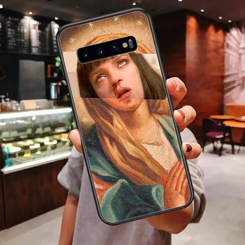 Силиконовый чехол для Samsungs/S7/S8/S9/S10/S20 Plus/S20Ultra/S10 Lite/Note 10 Plus/Mona/Lisa Art/чехол телефона |