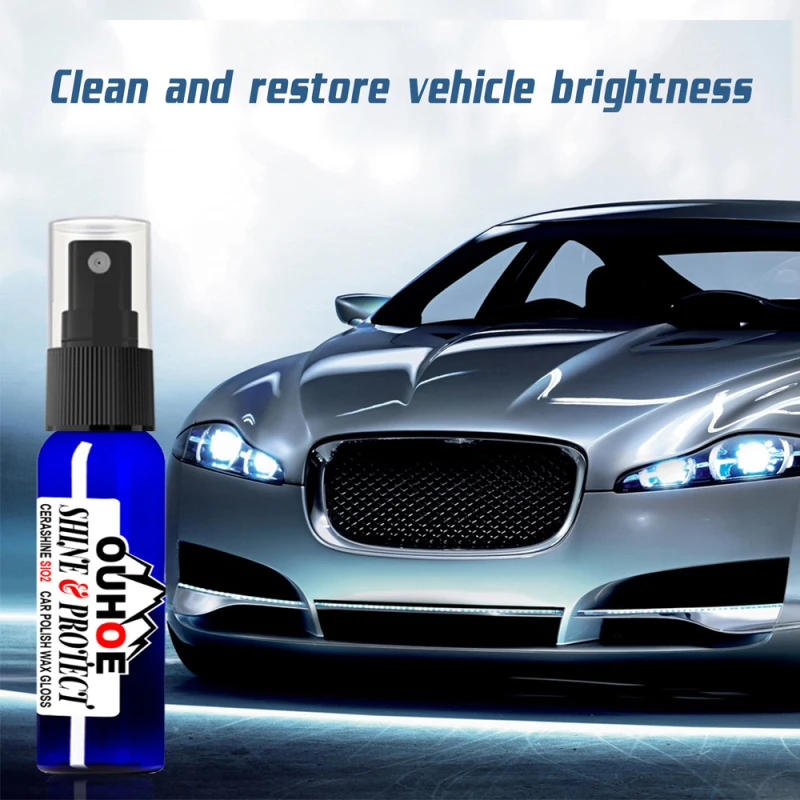 

Nano Ceramic Car Coating Spray Paint Sealant Car Polish Wax 30ML Car Nano Repairing Spray Car Coating Spray Accessories