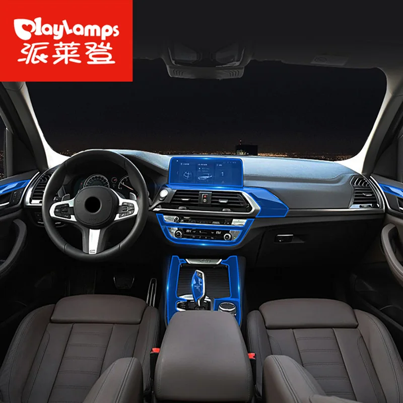 Наклейка для BMW прозрачная Акция ТПУ пленка наклейка s X3 X4 центральная консоль