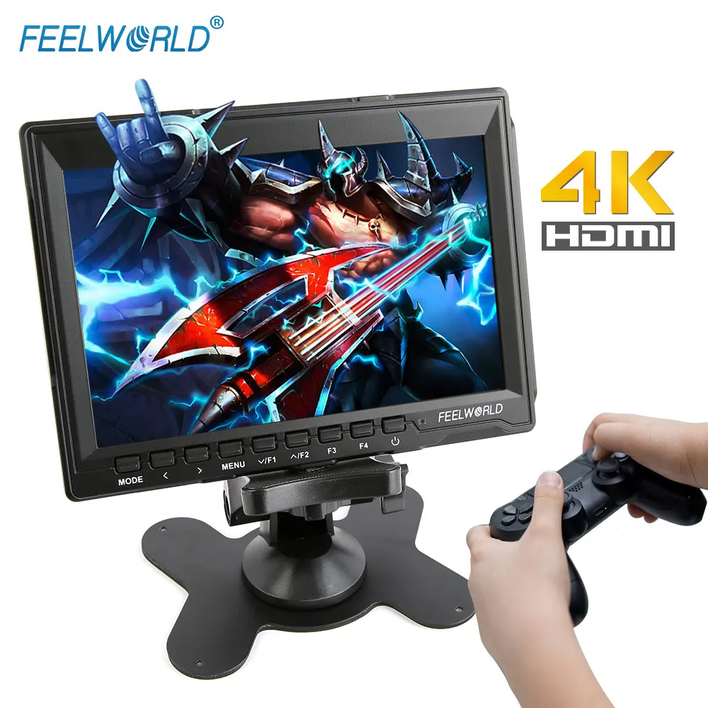 Портативный игровой ЖК монитор FEELWORLD HD IPS экран 4K HDMI игровые мониторы для XBOX ONE PS3 PS4