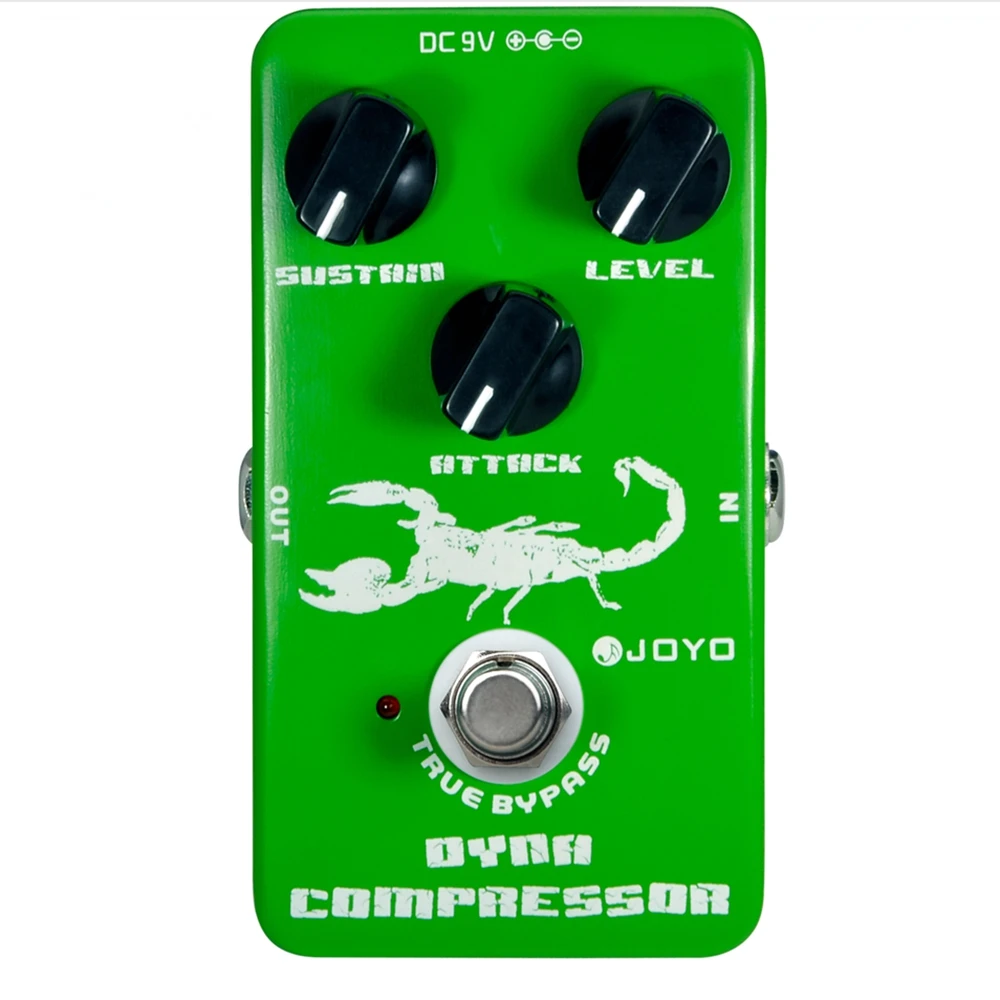 joyo jf 10 klassische dynamische kompressor kompresse wirkung pedal für elektrische gitarre pedal mini pedale true bypass gitarre bass teile free
