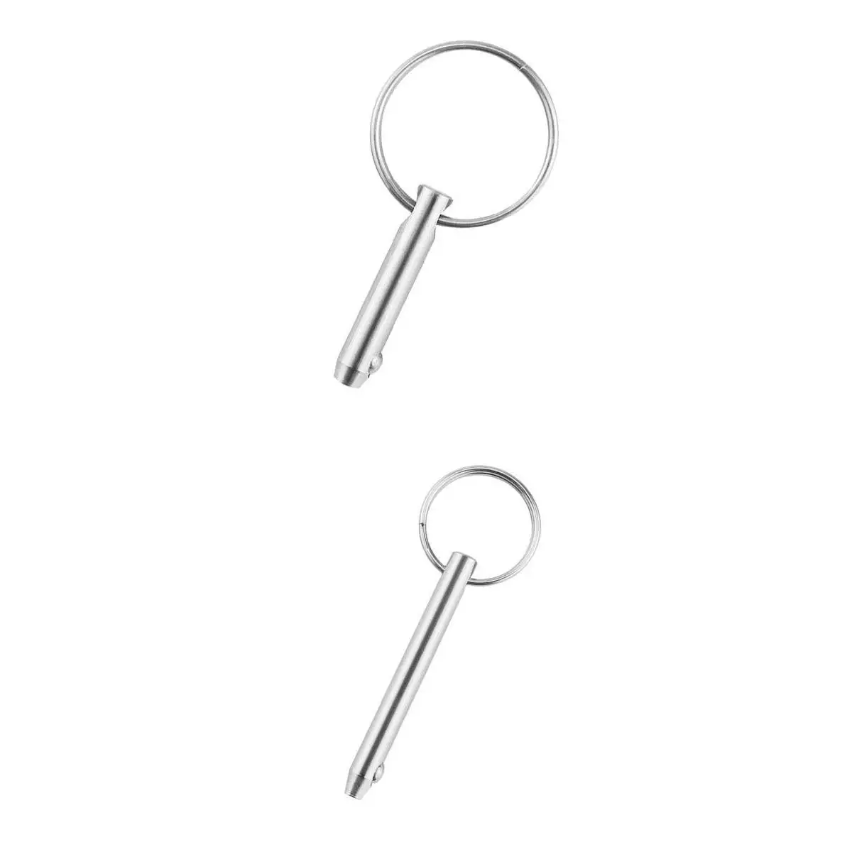 

316 Stainless Steel Boat Top Deck Hinge Quick Release Pin 2 Sizes 6.3mm x 76mm & 4.8mm x 35mm