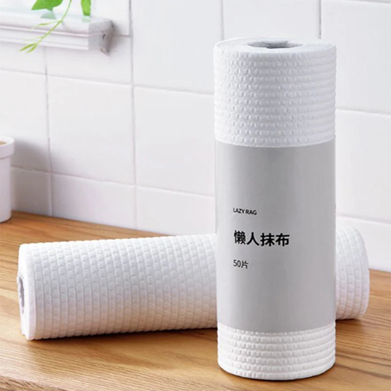 Тряпка для мытья посуды впитывающая многоразовая Нетканая тряпка мощное