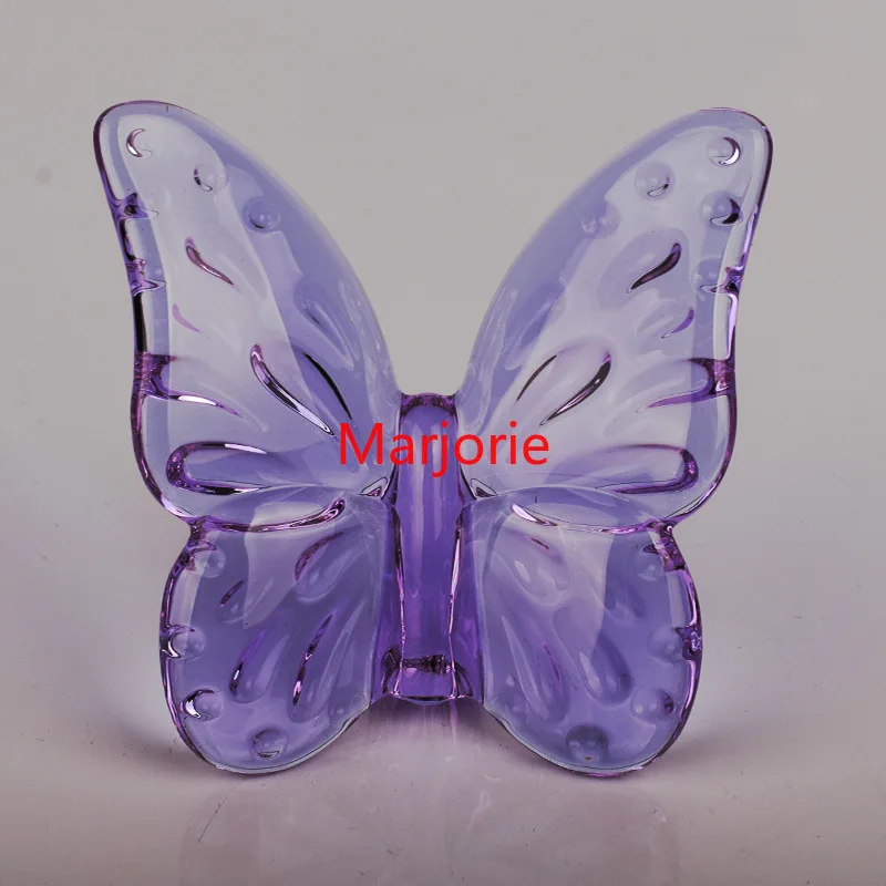 Новинка 2022 стеклянное искусственное стекло танцующая бабочка прозрачное