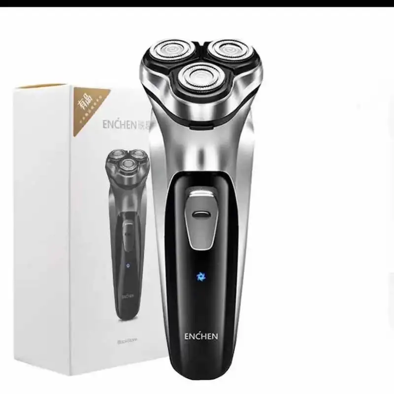 

Electric shaver shaver men's three blade portable shaver beard trimmer sideburns knife type-C USB fast charging durable 5 blades