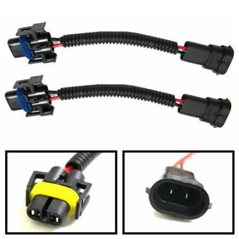 

Extension Harness Connector Wiring Wire Sockets Lights Lamp Plugs 2pcs