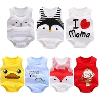 summer baby newborn rompers 100 cotton one piece jumpsuits infant overalls romper clothes buckle pajamas breathable onesies