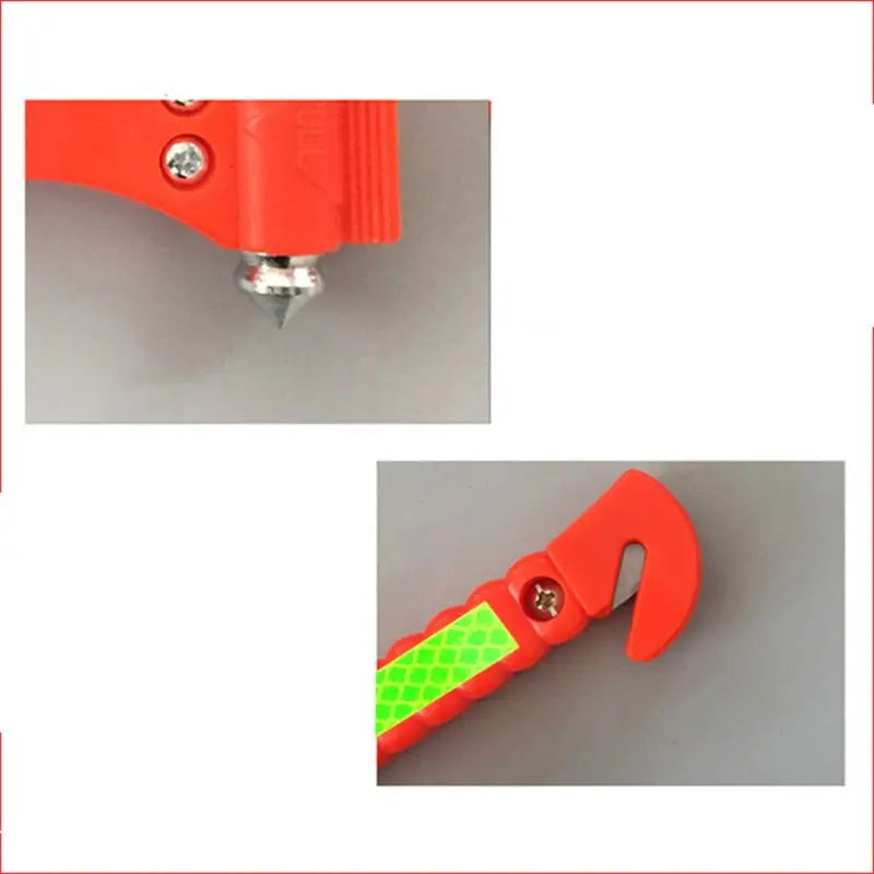 

P82B 2 Pack Car Safety Hammer Emergency Escape Tool with Car Window Breaker