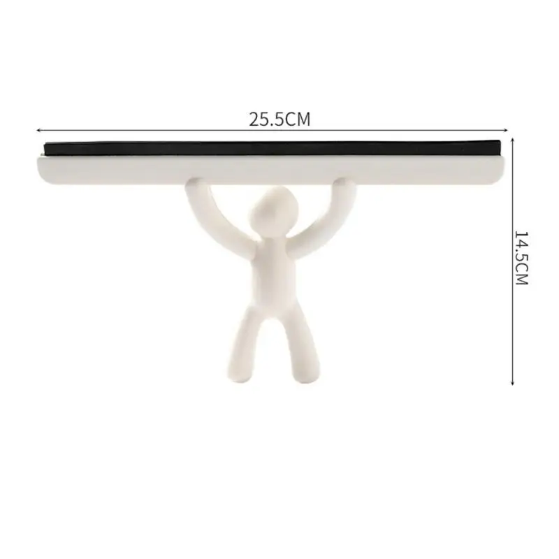 

Glass Scraper Creative Squeegee Car Window Washing Kitchen Bathroom Tool Soft Glass Scraper Squeegee Wiper Window Brush Cleaner