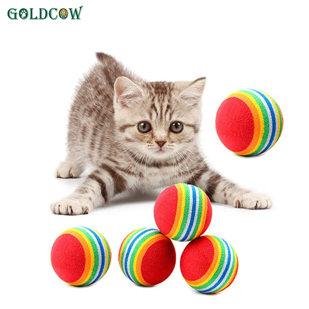 Игрушки для домашних животных радужные жевательные мячики - Цена: 773.3