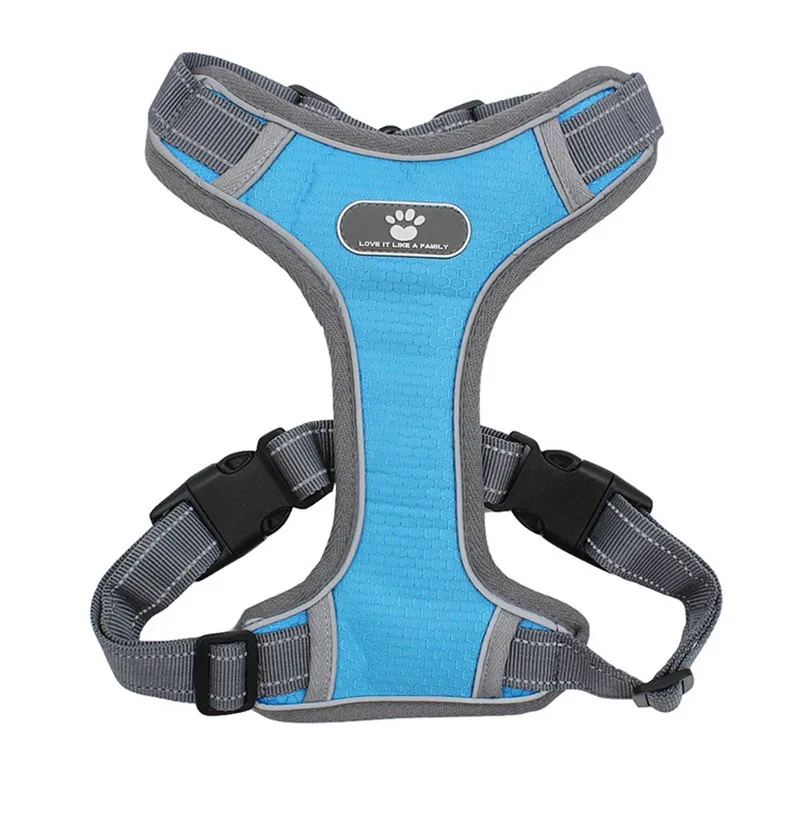 Взрывобезопасный ошейник для собак регулируемый светоотражающий жилет