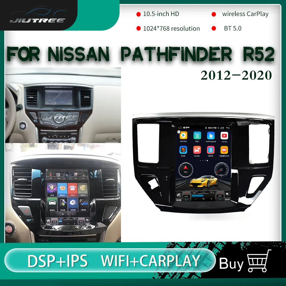 Автомагнитола 2 din Android для Nissan Pathfinder 2020 Автомобильный мультимедийный плеер GPS