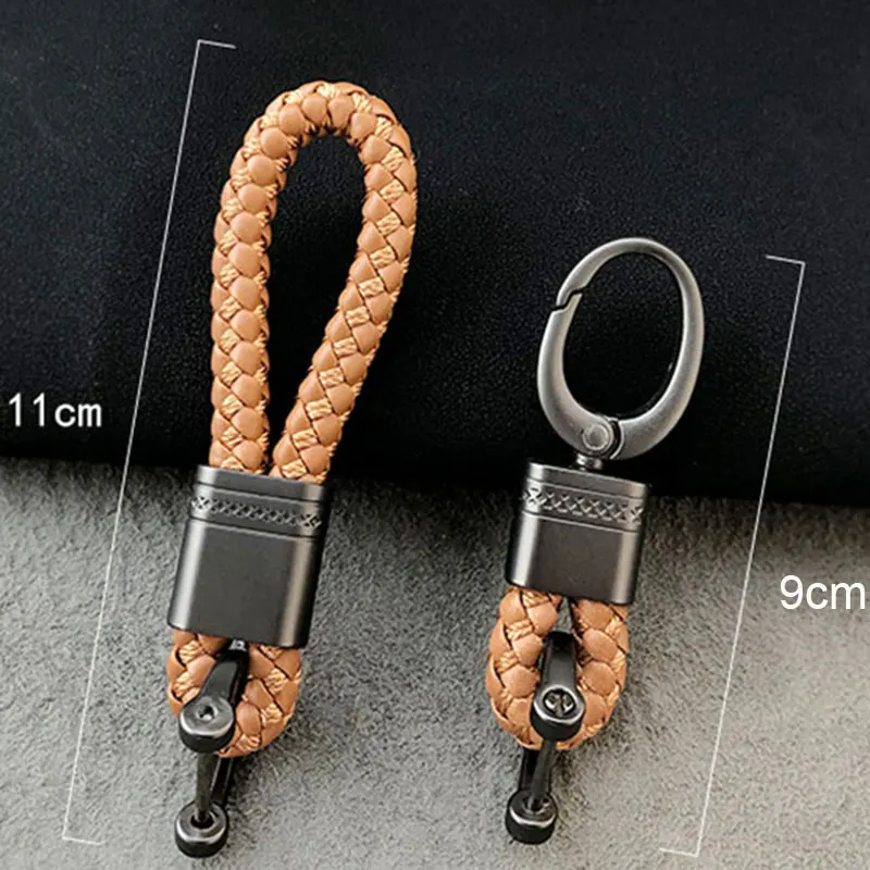 Автомобильный брелок из кожи Пряжка подковы для Bmw автомобильных ключей Audi Mini Cooper