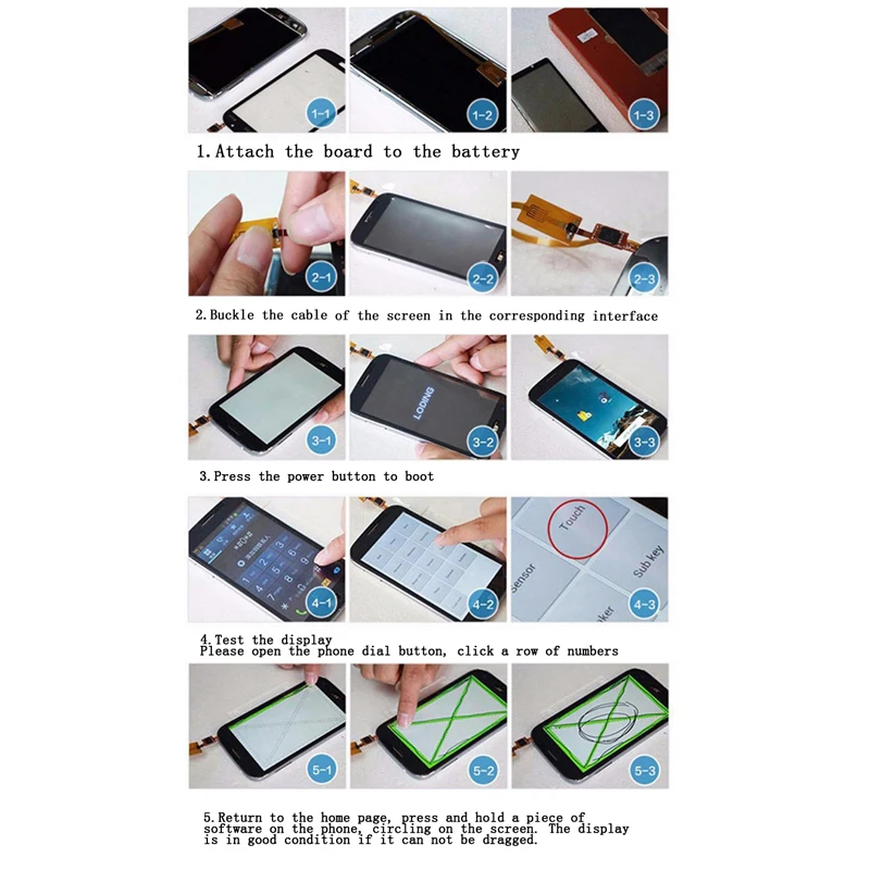 Сенсорный экран для Leagoo Kiicaa Power 5 дюймов дигитайзер панель датчик гибкий кабель |