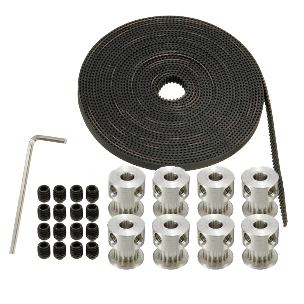 

Timing Belt Belt Pulley 5mm For RepRap Prusa Mendel Aluminum Equipment