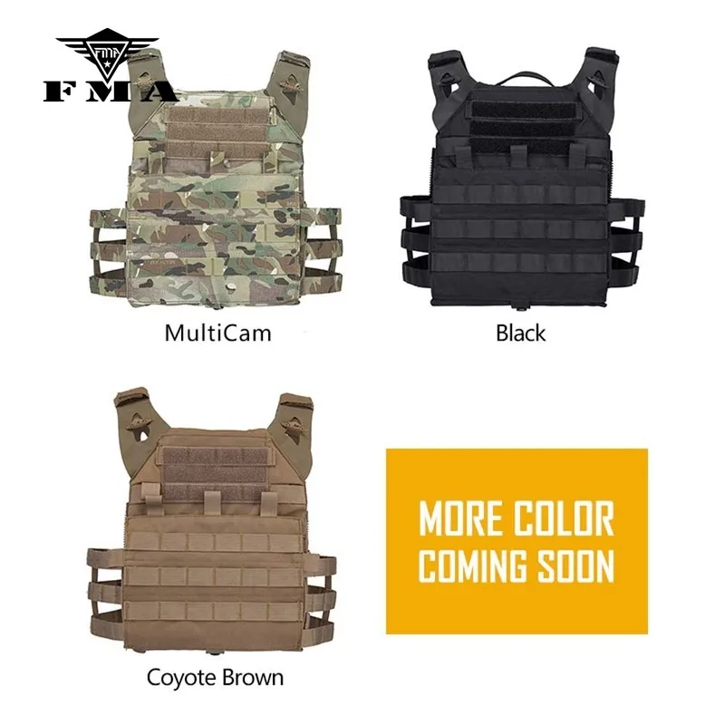 Тактический жилет FMA для пейнтбола Мультикам скачкообразная пластина несущая JPC 2