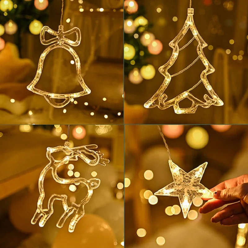 СВЕТОДИОДНАЯ Гирлянда в виде рождественского оленя s Сказочная