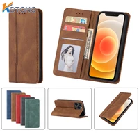 case for iphone 13 pro max luxury retro leather case with card pocket hot sale new invisible kickstand phone cases cover