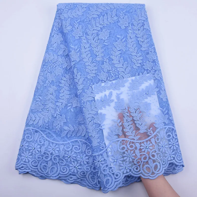 Кружевная ткань из органзы ручной работы в африканском стиле с блестками вышивка