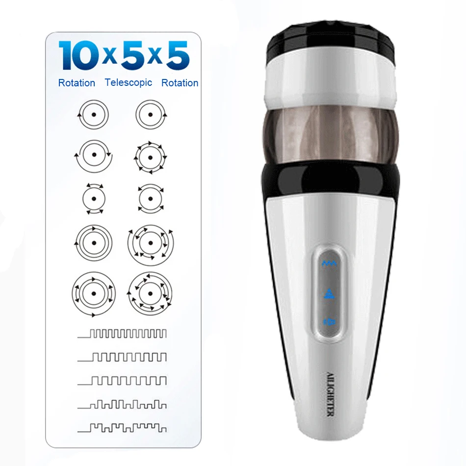Мужской мастурбатор для мужчин автоматическая телескопическая ротация