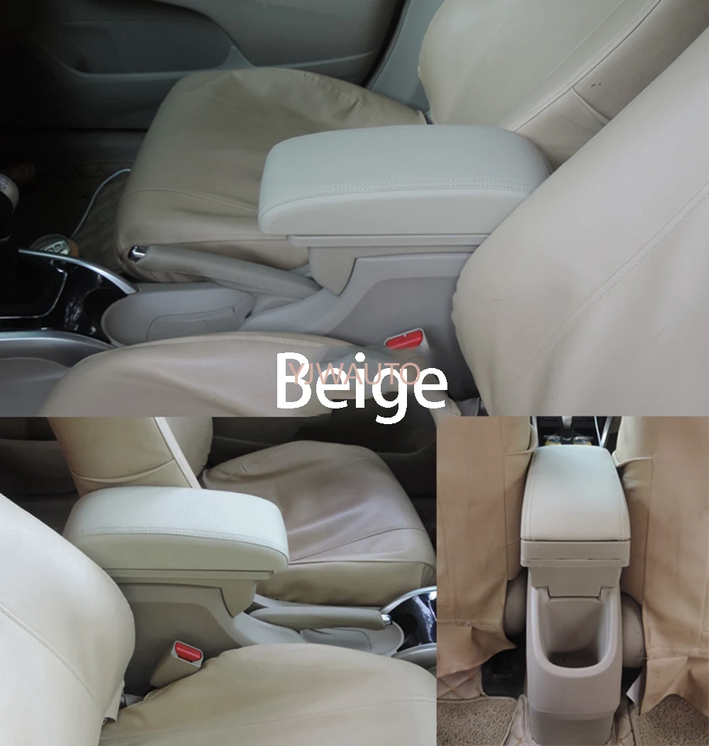 Подлокотник для Honda Crider 2013 ~ 2017 центральная консоль коробка USB автомобильный