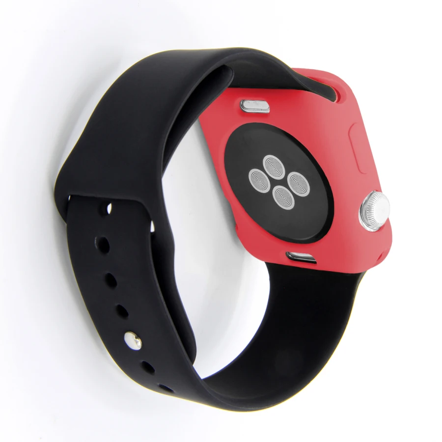 Высококачественный чехол для Apple Watch Series 3 4 2 1 5 38 мм 40 44 42 мягкий силиконовый