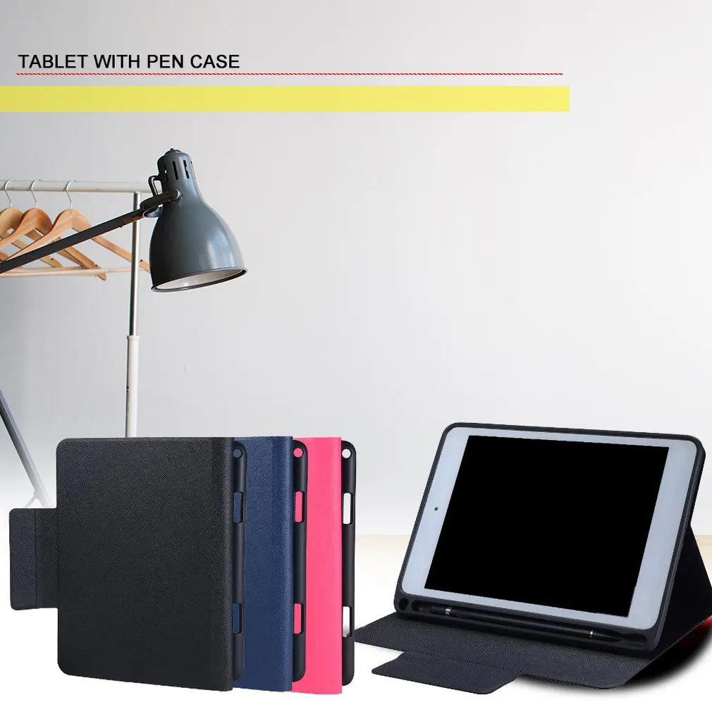 Для iPad 2019 пенал держатель Funda для mini 5 чехол 9 7 T из полиуретановой кожи с откидной