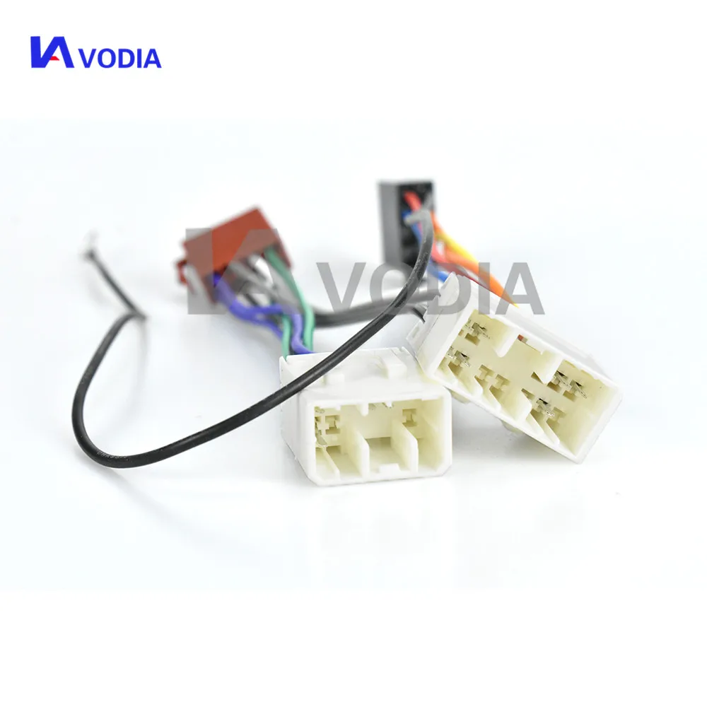 12-016 DVD автомобильный радиоприемник ISO жгут проводов Соединительный кабель для MAZDA