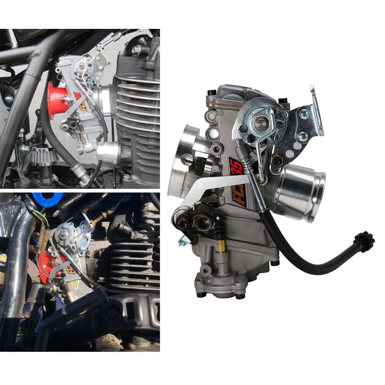 

FCR35 Carburetor Alloy Fit for Motorcycle Racing Scooter FCR Carb Motorcycle Replace Accessories