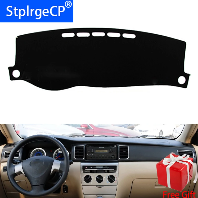 

For Toyota corolla EX 2012 2013 2014-2016 Car Styling Dash Mat Dashmat Dashboard Sticker Cover Sun Shade Dash Board Cover Carpet