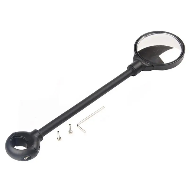 Велосипедное Зеркало заднего вида гибкое безопасное круглое зеркало на руль