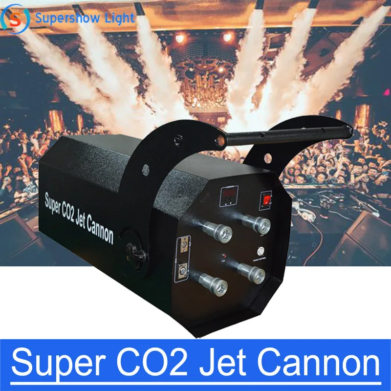 

Hangable DMX512 Super CO2 Jet Cannon Machine Injection Co2 powerful Flush Blaster Cylinder 12m Spray For Dance Floor Night Club