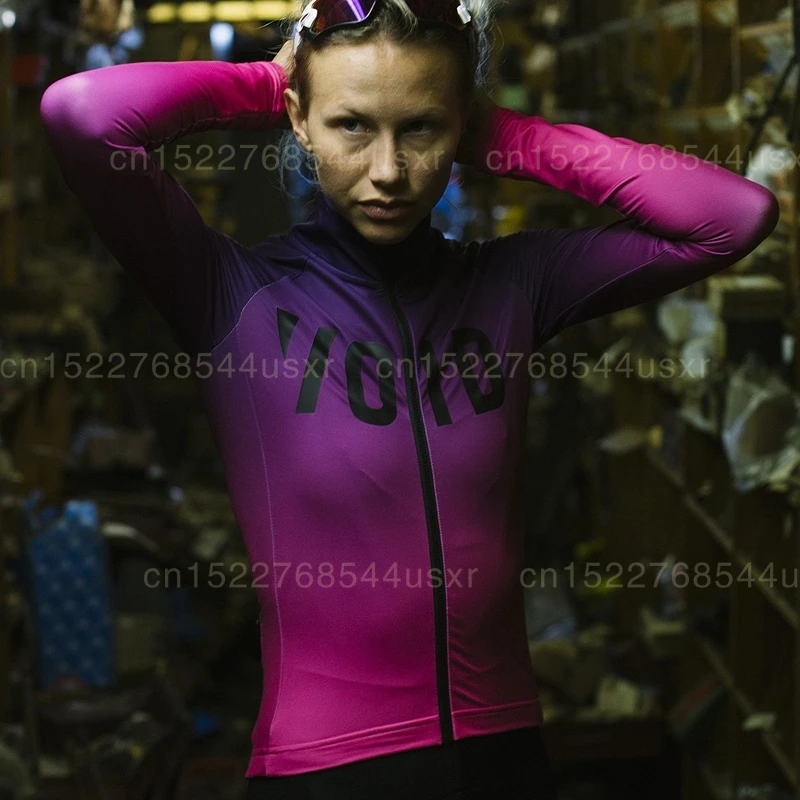 2019 Весенняя женская велосипедная майка с длинным рукавом черная рубашка Майо Ropa