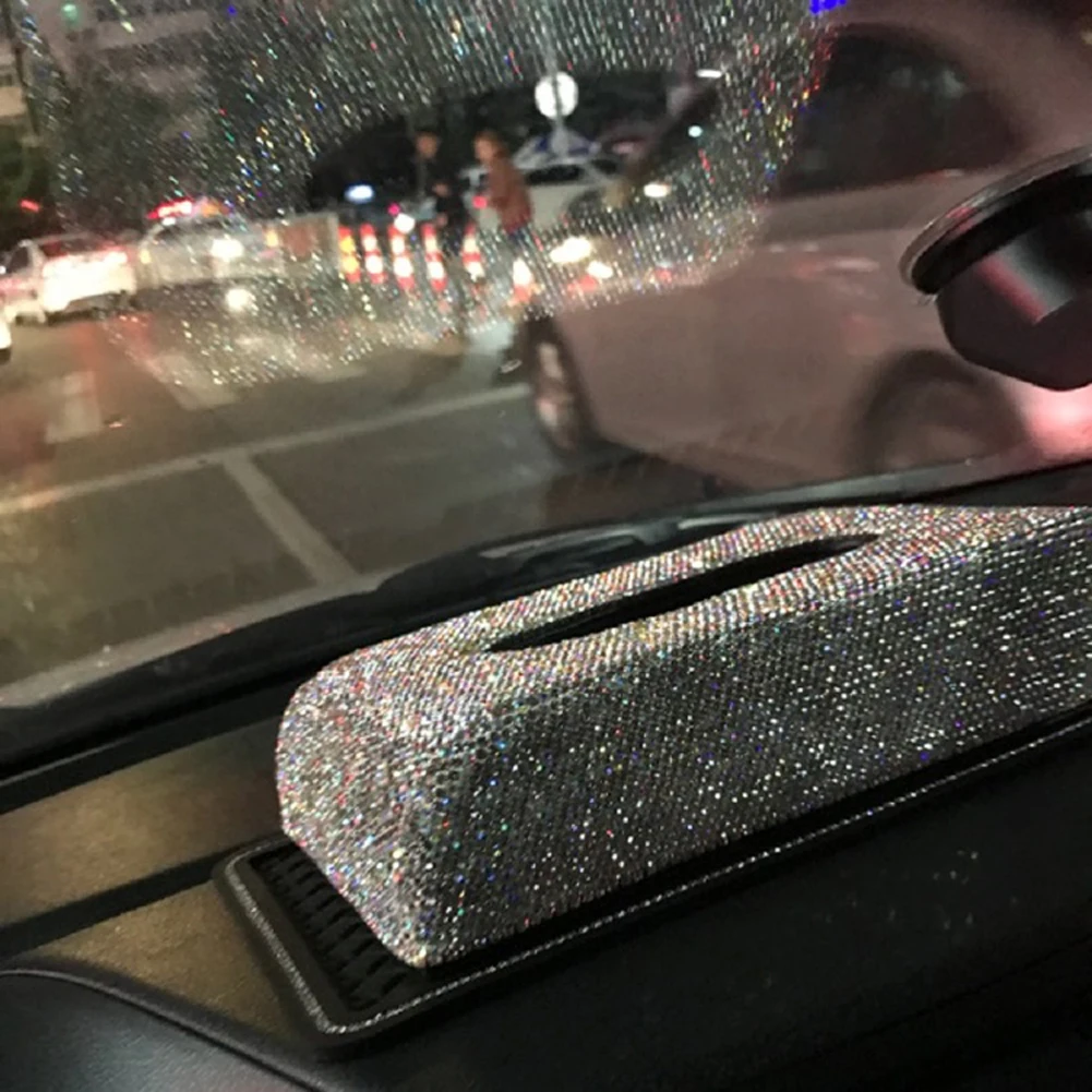 Аксессуары для интерьера автомобиля роскошный кожаный чехол салфеток с