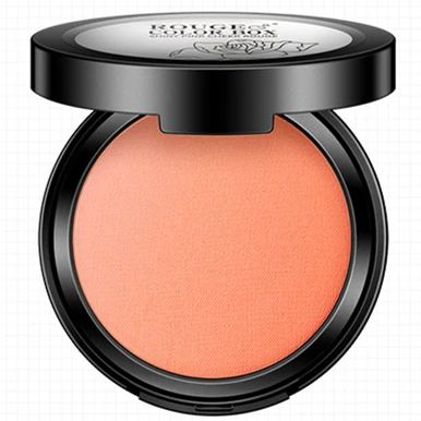 04 Orange Pink BIOAQUA минеральный румянец палитра мейкап контура лица матовая Румяна для макияжа ремонт стойкий натуральный Осветляющий цвет подушка 4 цвета - Цвет: 04 Orange Pink