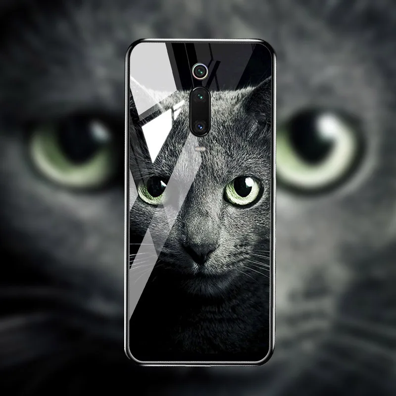 B102 Для Xiaomi mi 9T чехол s Закаленное стекло защитные чехлы Coque Xio mi Red mi Note 8 Pro 8T 8A Note 7 7A mi A3 9 Lite чехол Чехлы - Цвет: B102