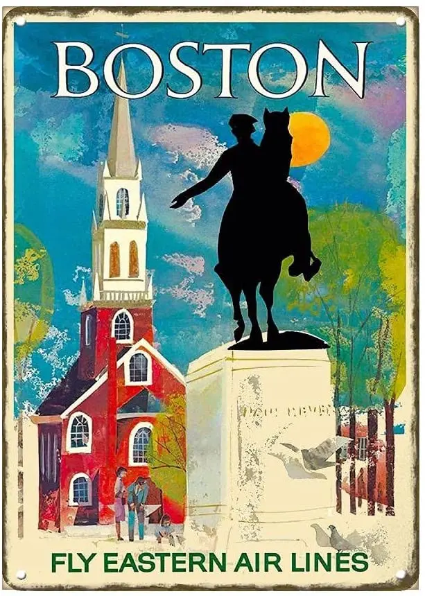 

capino Tourism Tin Signs Old for Kitchen Home Garden Bar Club Metal Decor Wall Décor 8"X12"