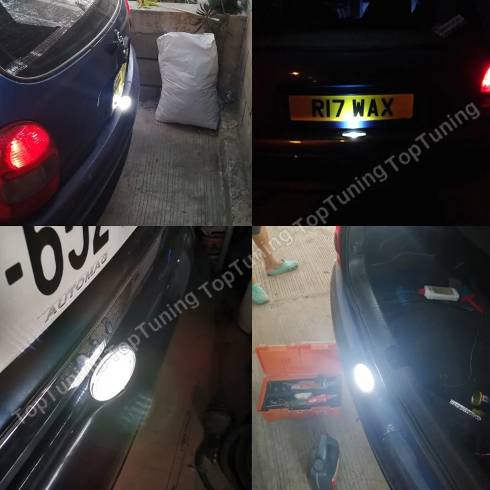 

1X For Opel Zafira Astra G F Corsa Vectra Agila Tigra Caravan CC Coupe Kasten Stufenheck LED License Number Plate Light Lamp