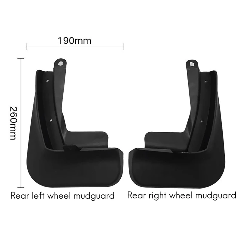 

for Nissan Altima 2019-2021 Front&Rear Mud Flap Guard Fenders Mudguard Splash Mudflaps Fender Mudguards